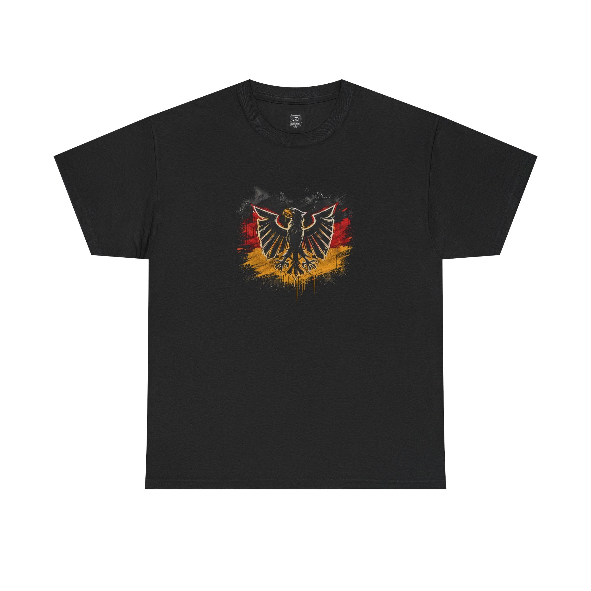 Eagle Crest T-Shirt — German Flag Grunge Graphic Tee