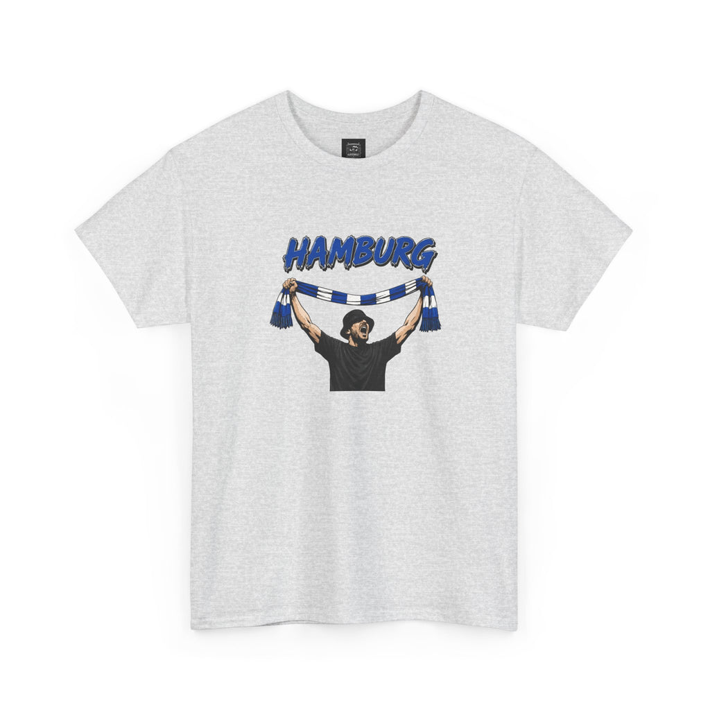 T-Shirt "Hamburg Fan mit Schal"