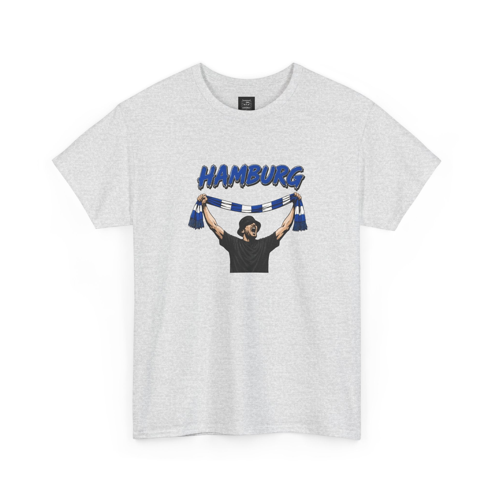 T-Shirt "Hamburg Fan mit Schal"