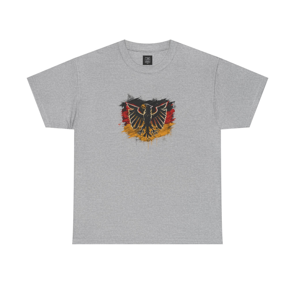 Eagle Crest T-Shirt — German Flag Grunge Graphic Tee