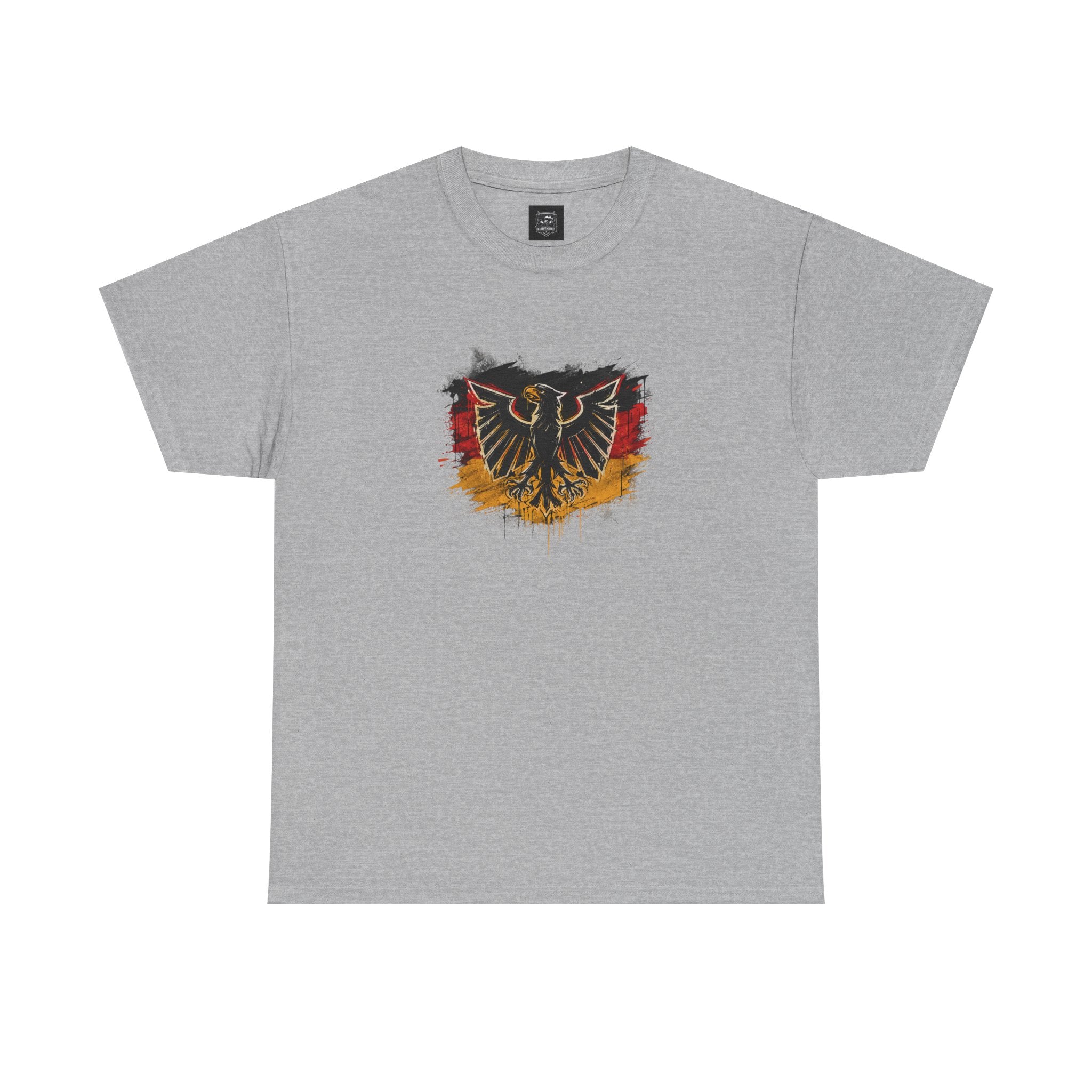 Eagle Crest T-Shirt — German Flag Grunge Graphic Tee