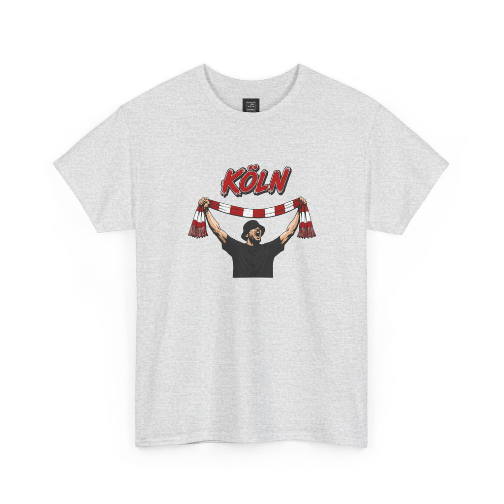T-Shirt "Köln Fan mit Schal"