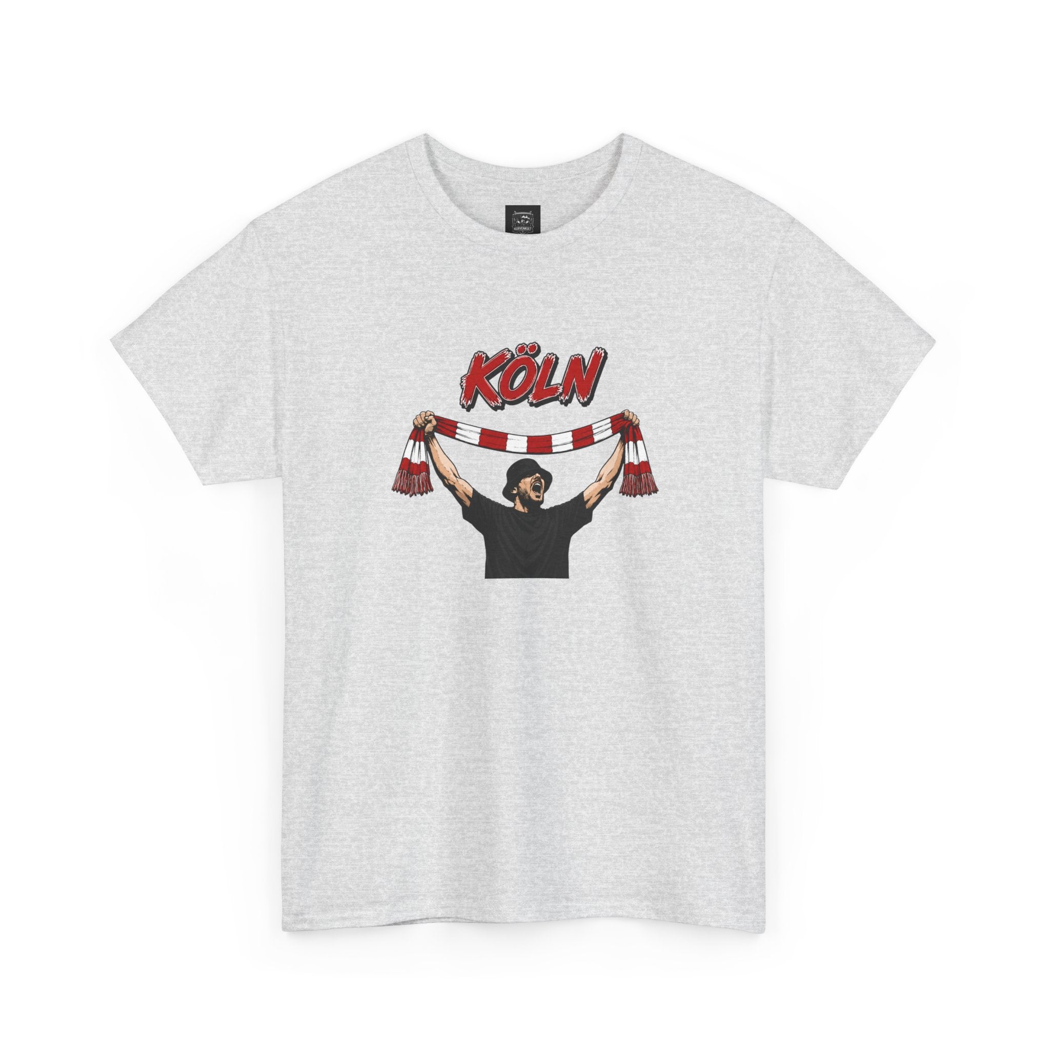 T-Shirt "Köln Fan mit Schal"