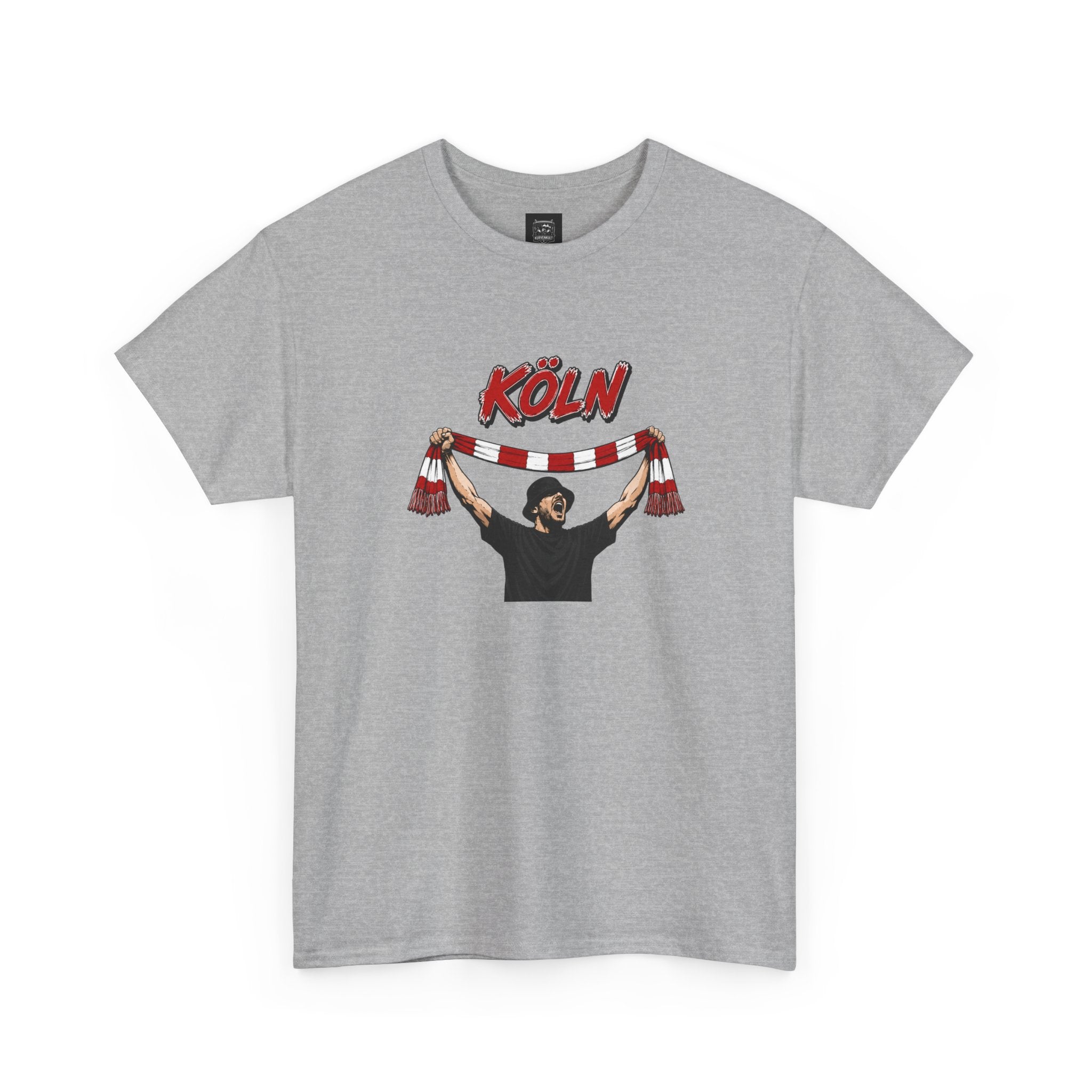 T-Shirt "Köln Fan mit Schal"