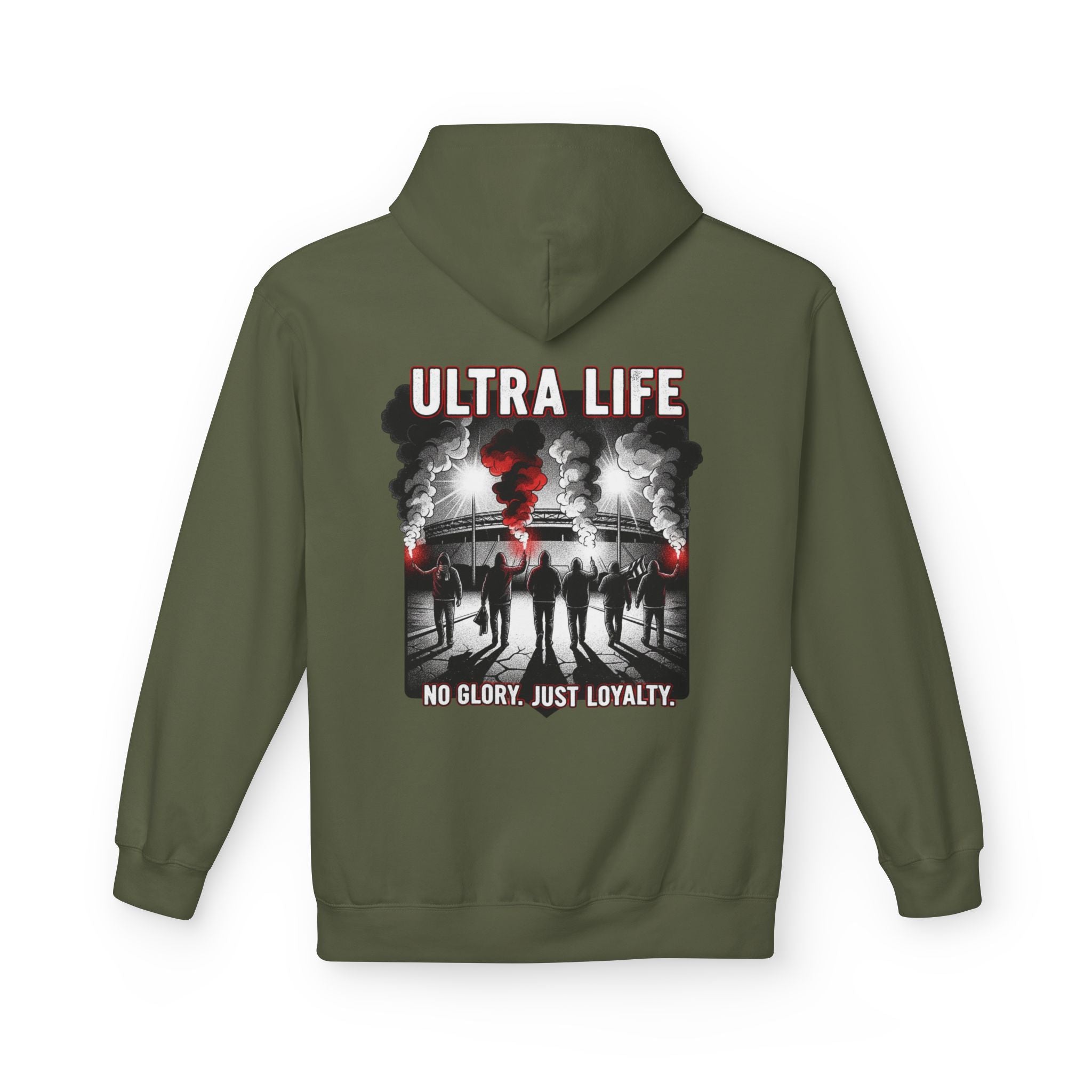 Hoodie "Ultra Life-No Glory Just Loyalty"