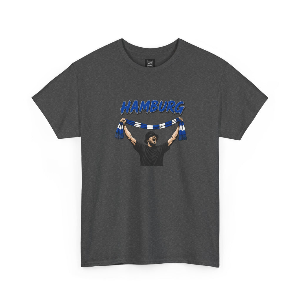 T-Shirt "Hamburg Fan mit Schal"