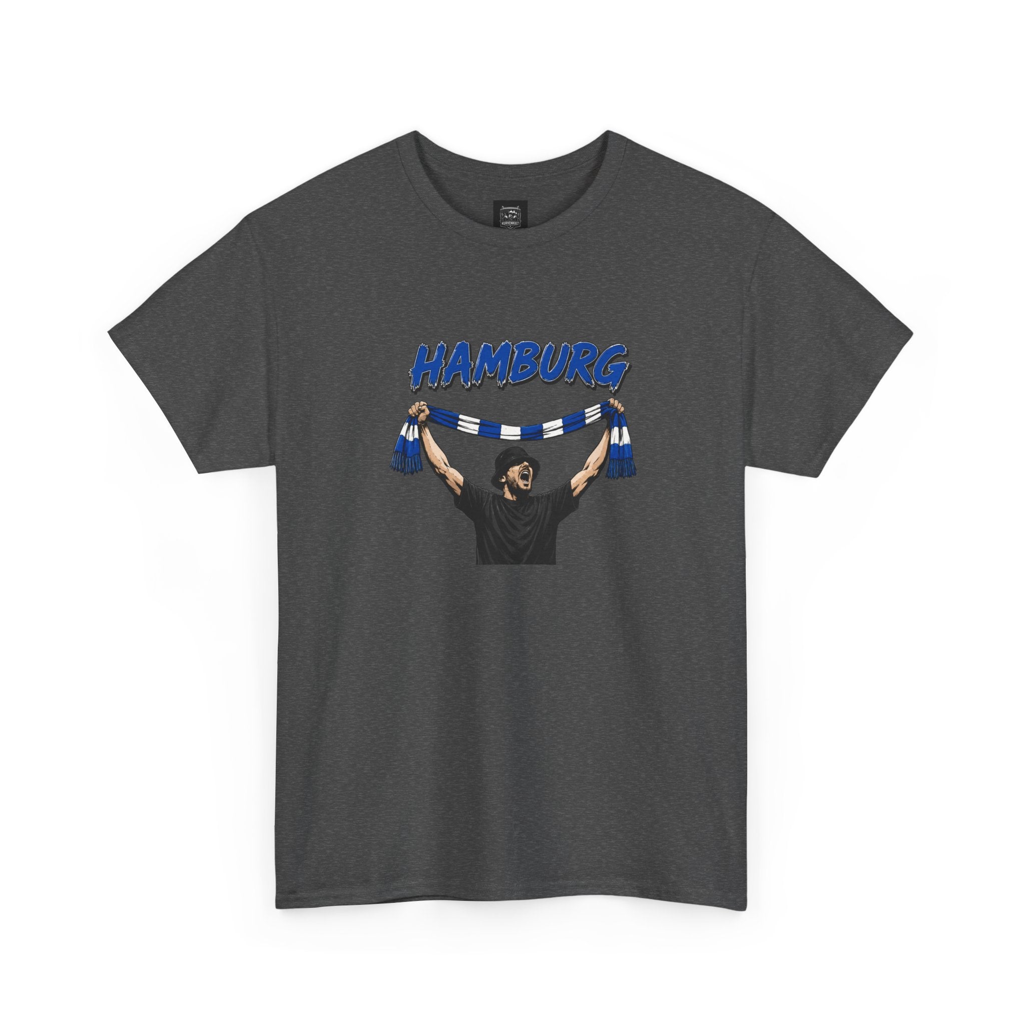 T-Shirt "Hamburg Fan mit Schal"