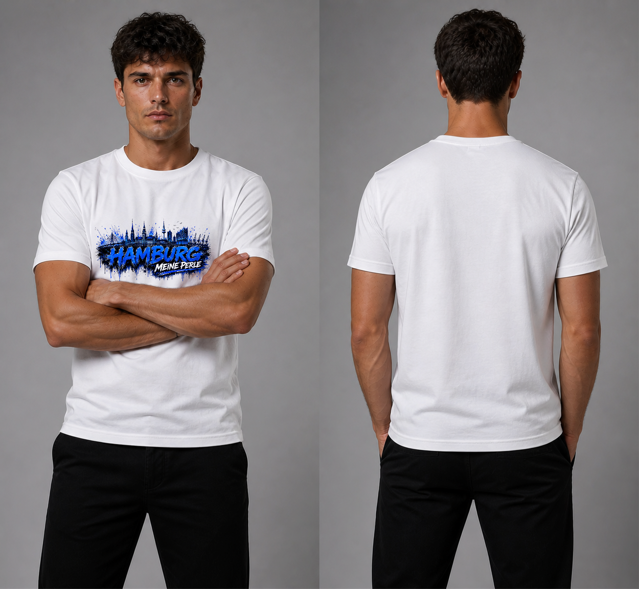 T-Shirt – "Hamburg Meine Perle"