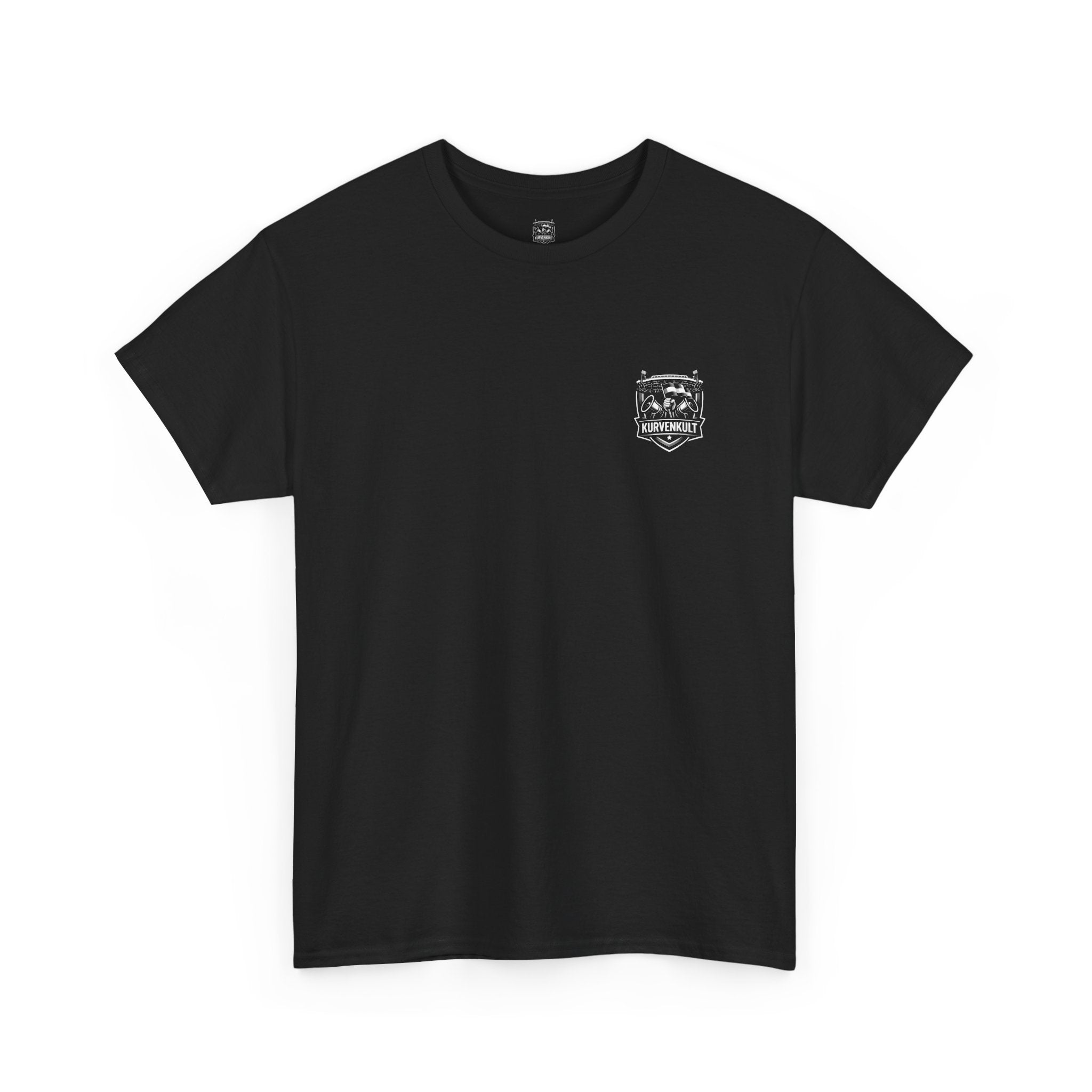 T-Shirt "Ultra Life-Aus Kohle und Stahl" Schwarz Rot