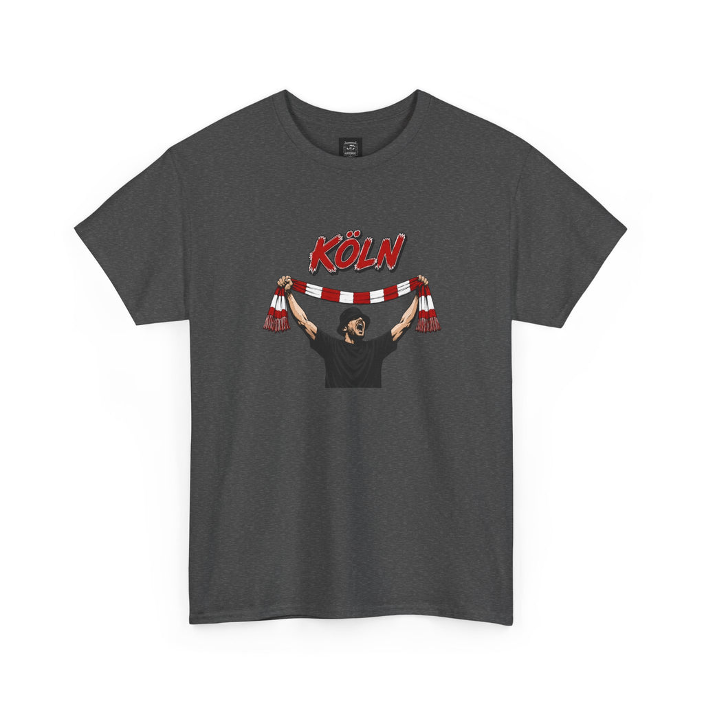 T-Shirt "Köln Fan mit Schal"