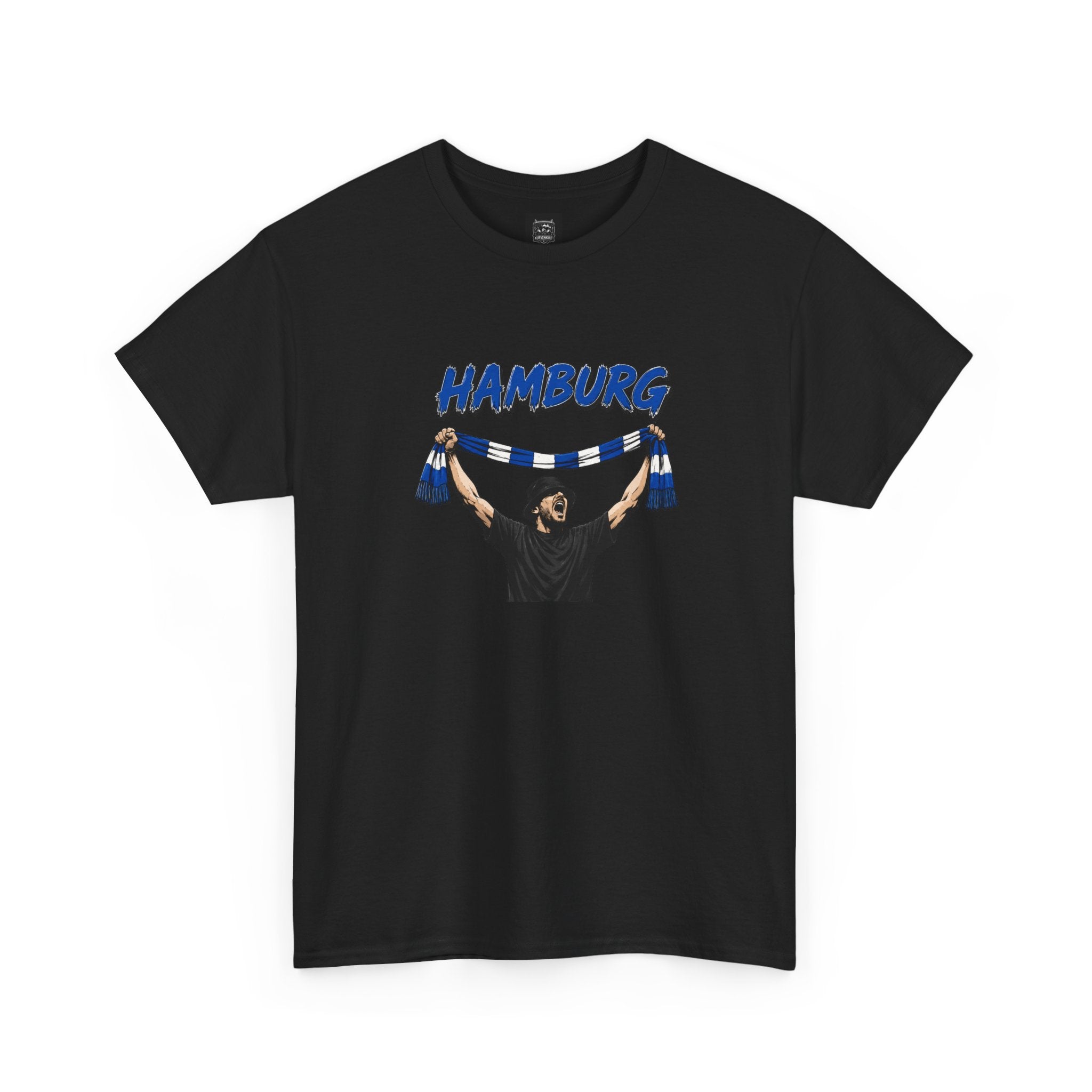 T-Shirt "Hamburg Fan mit Schal"