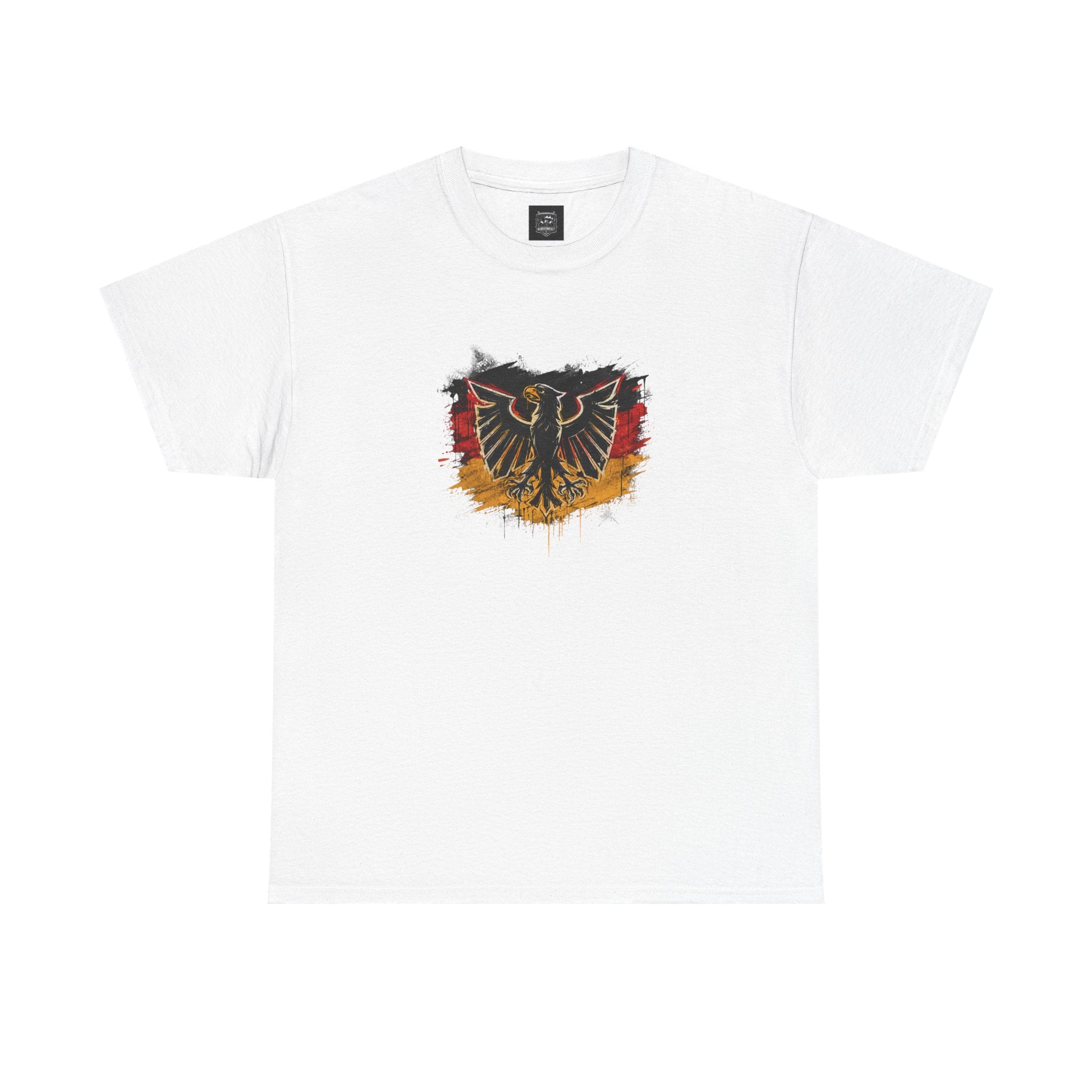 Eagle Crest T-Shirt — German Flag Grunge Graphic Tee
