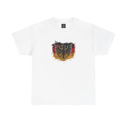 Eagle Crest T-Shirt — German Flag Grunge Graphic Tee