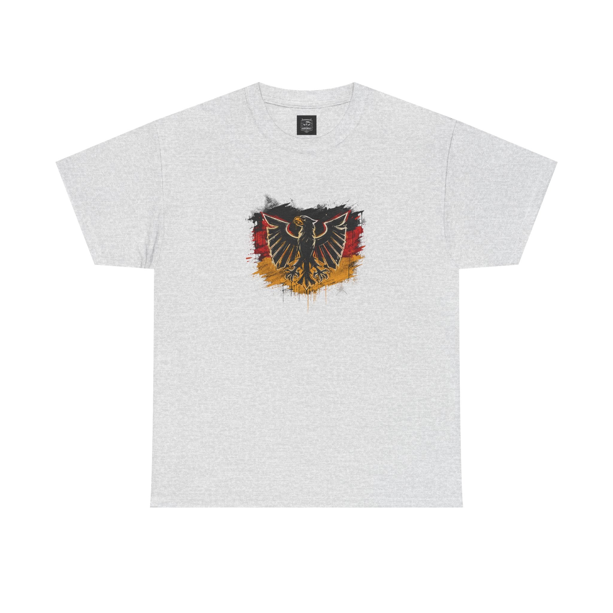 Eagle Crest T-Shirt — German Flag Grunge Graphic Tee