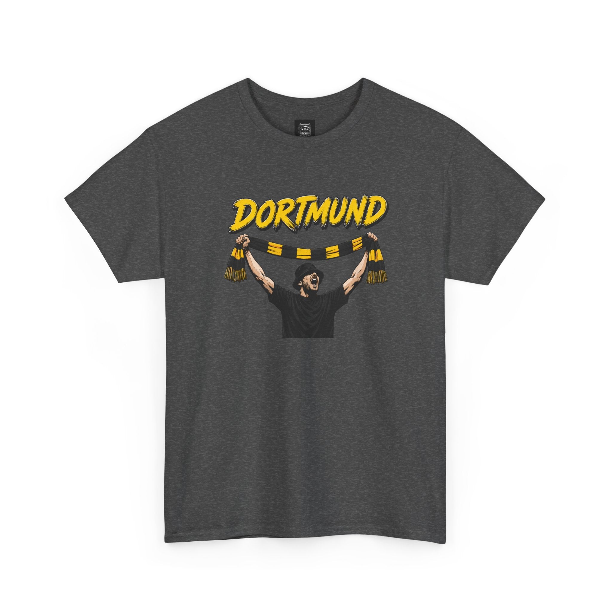 T-Shirt "Dortmund Fan mit Schal"