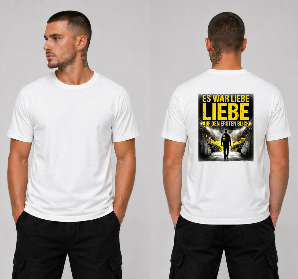 T-Shirt "Es war Liebe auf den ersten Blick"