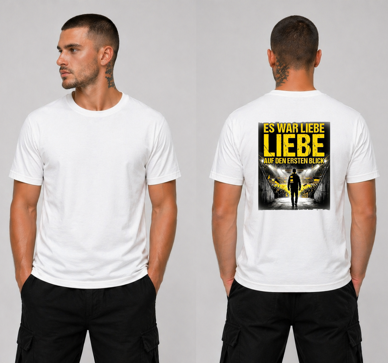 T-Shirt "Es war Liebe auf den ersten Blick"