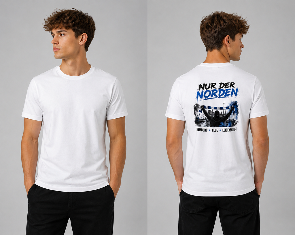 T-Shirt "Nur der Norden Hamburg"